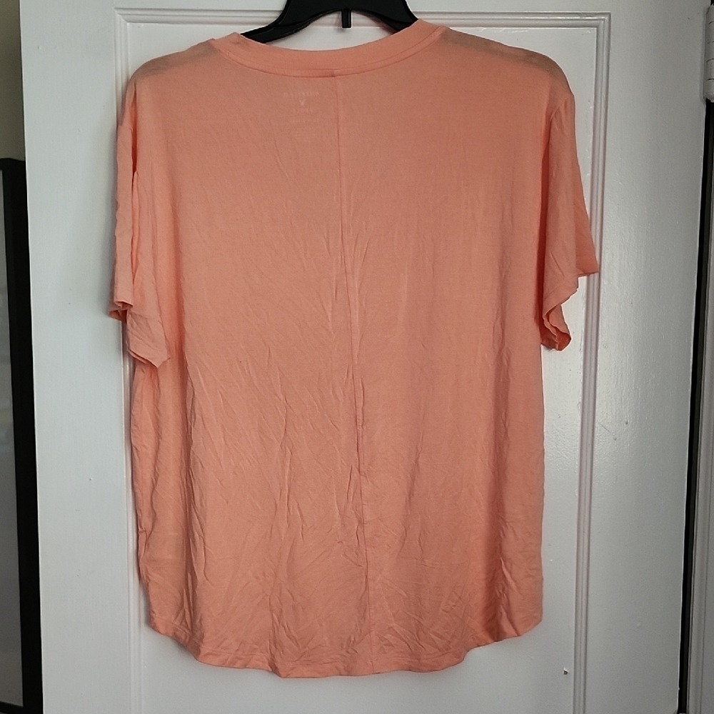 American Eagle Outfitters NWT Soft & Sexy V-Neck Tee- 2 Avail- Orange & Yellow - Picture 4 of 10